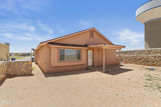 13001 Lost Willow, El Paso, TX 79938 - view of front of property featuring stucco siding and a patio