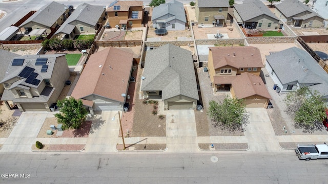aerial perspective of suburban area