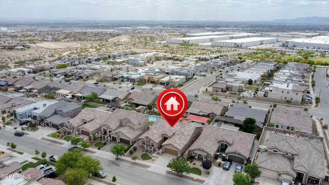 737 Colonial Blf, El Paso, TX 79928 - aerial overview of property's location featuring nearby suburban area