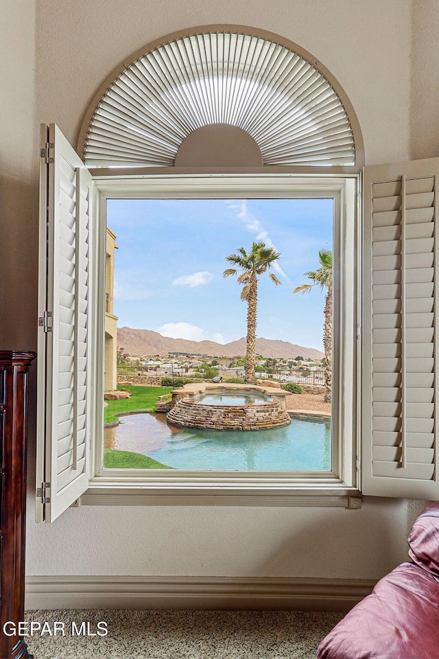 6664 Tuscany Ridge Dr, El Paso, TX 79912 - detailed view of a water and mountain view
