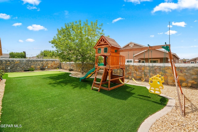 14328 N Cave Dr, El Paso, TX 79938 - view of play area
