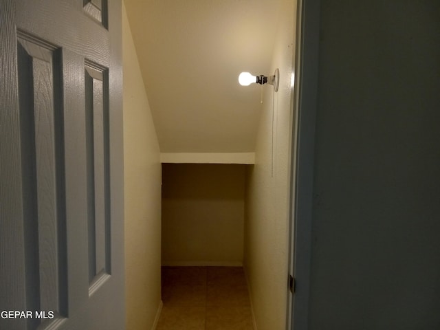 191 Mulberry Ave Unit G, El Paso, TX 79932 - hallway with tile patterned floors