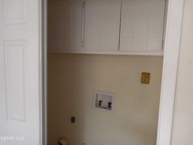 191 Mulberry Ave Unit G, El Paso, TX 79932 - laundry room featuring cabinet space, hookup for a washing machine, and hookup for an electric dryer