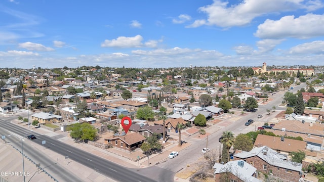 4301 Hueco Ave, El Paso, TX 79903 - aerial view of property's location with nearby suburban area