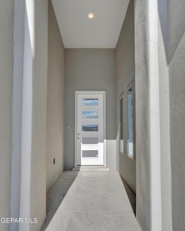 12849 Middlesbrough Ave, Horizon City, TX 79928 - property entrance featuring stucco siding