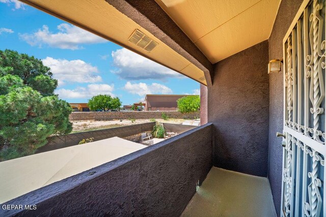 11968 Frances Scobee Dr, El Paso, TX 79936 - view of balcony