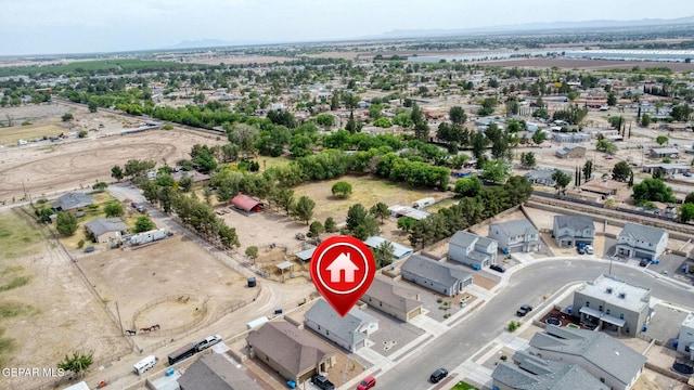 436 Sun Temple Rd, Socorro, TX 79927 - bird's eye view