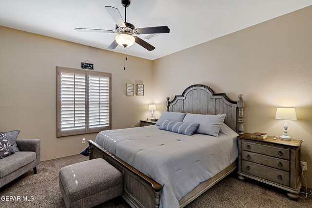 2005 Roy Vinson, El Paso, TX 79938 - carpeted bedroom featuring ceiling fan and baseboards