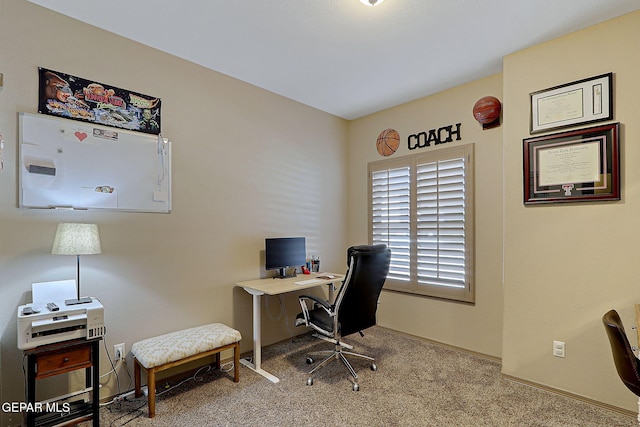 2005 Roy Vinson, El Paso, TX 79938 - office featuring carpet flooring and baseboards