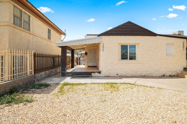 2805 Grant Ave, El Paso, TX 79930 - view of front facade