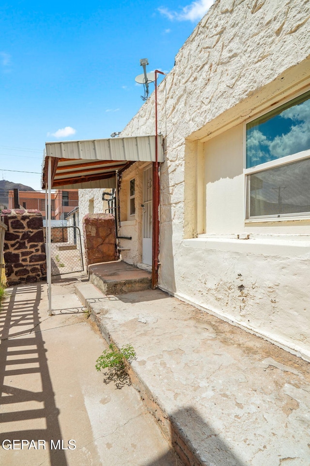 2805 Grant Ave, El Paso, TX 79930 - view of patio / terrace featuring a gate