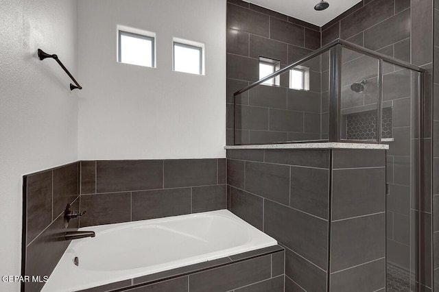 3825 Aspire Pl, El Paso, TX 79938 - bathroom with a stall shower and a bath