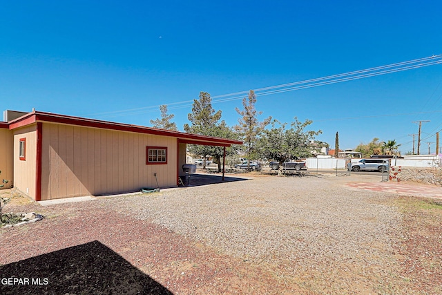 7701 Hermosillo Dr, El Paso, TX 79915 - view of yard