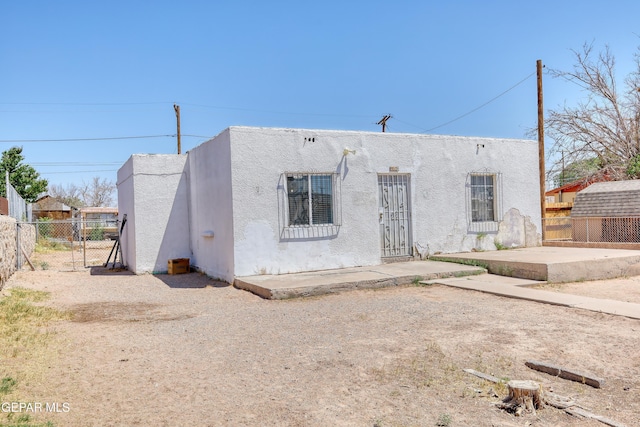 159 Silvas Way, El Paso, TX 79907 - view of front of property featuring stucco siding and a patio area
