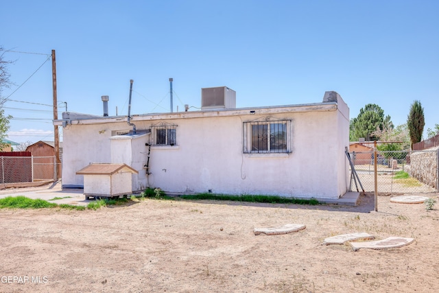 159 Silvas Way, El Paso, TX 79907 - rear view of house with stucco siding