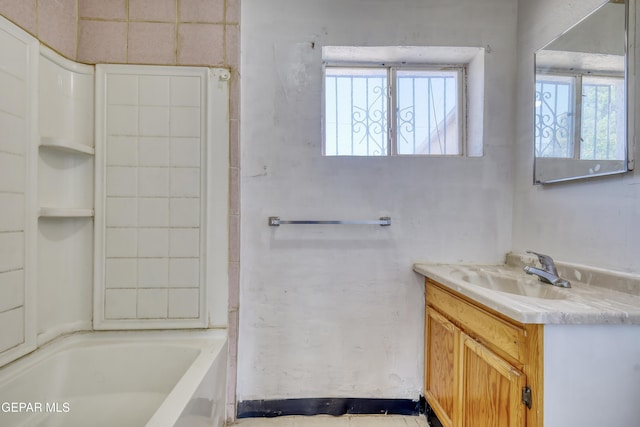 159 Silvas Way, El Paso, TX 79907 - full bath with vanity and bathtub / shower combination