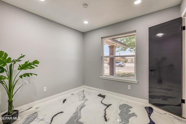 1957 Ratner Cir, El Paso, TX 79936 - empty room featuring recessed lighting, baseboards, and a smoke detector
