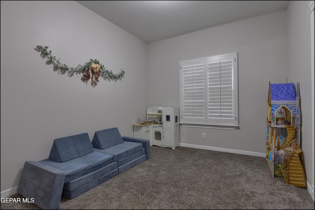 937 Grandevole Dr, El Paso, TX 79932 - sitting room featuring carpet floors and baseboards
