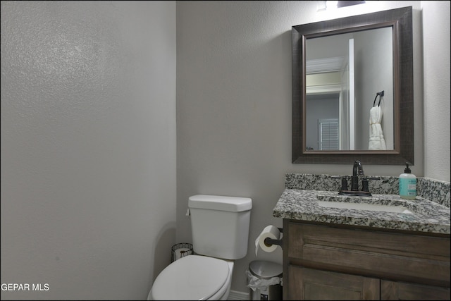937 Grandevole Dr, El Paso, TX 79932 - bathroom featuring vanity and toilet