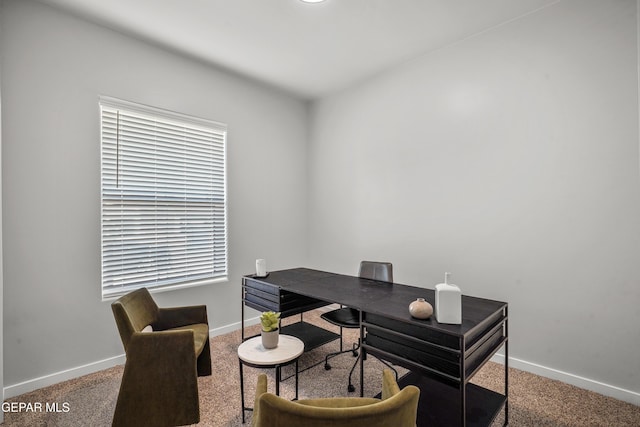 3817 Aspire Pl, El Paso, TX 79938 - home office with carpet floors and baseboards