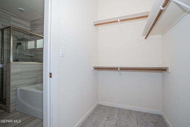 2240 Tierra Delmonte Dr, El Paso, TX 79938 - spacious closet with carpet floors