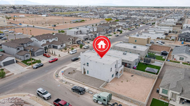 3516 Essence St, El Paso, TX 79938 - aerial view of residential area