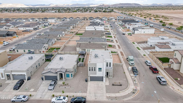 3516 Essence St, El Paso, TX 79938 - aerial view of residential area with a mountainous background