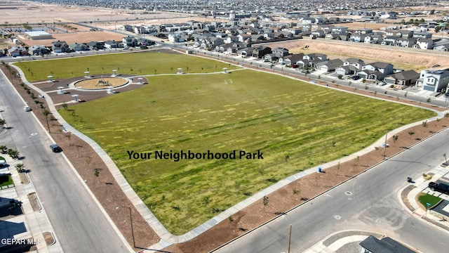 3516 Essence St, El Paso, TX 79938 - aerial view of property's location featuring nearby suburban area