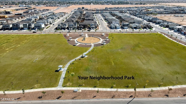 3516 Essence St, El Paso, TX 79938 - aerial view of residential area