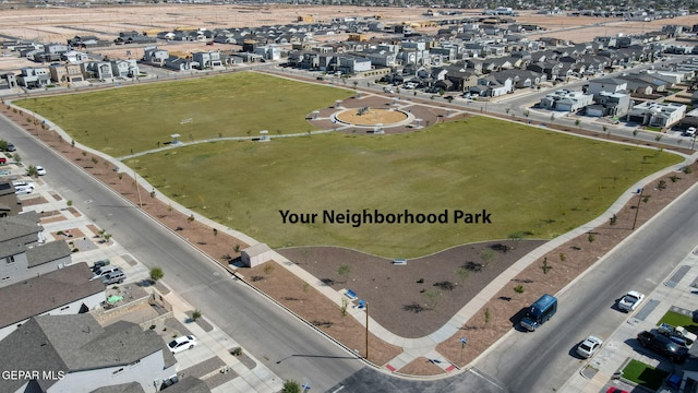 3516 Essence St, El Paso, TX 79938 - aerial view of property's location with nearby suburban area