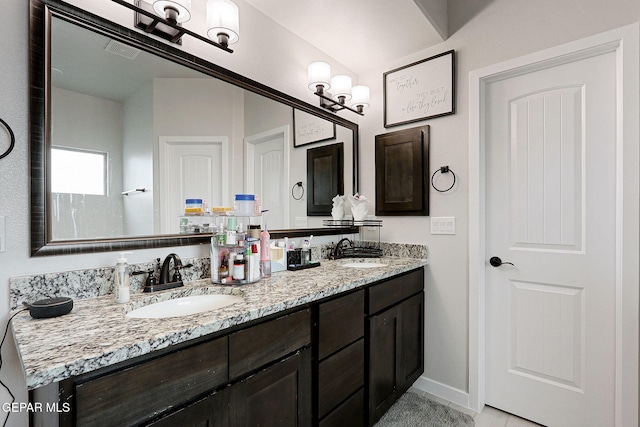 3516 Essence St, El Paso, TX 79938 - full bathroom with double vanity