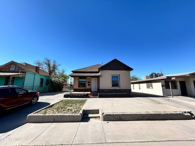 3416 Rivera Ave, El Paso, TX 79905 - view of front of house with stucco siding