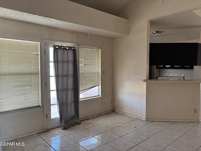 10645 Obsidian St, El Paso, TX 79924 - foyer with light tile patterned floors