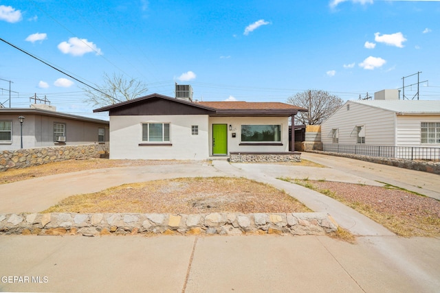 5325 Timberwolf Dr, El Paso, TX 79903 - view of front of property with stucco siding and fence