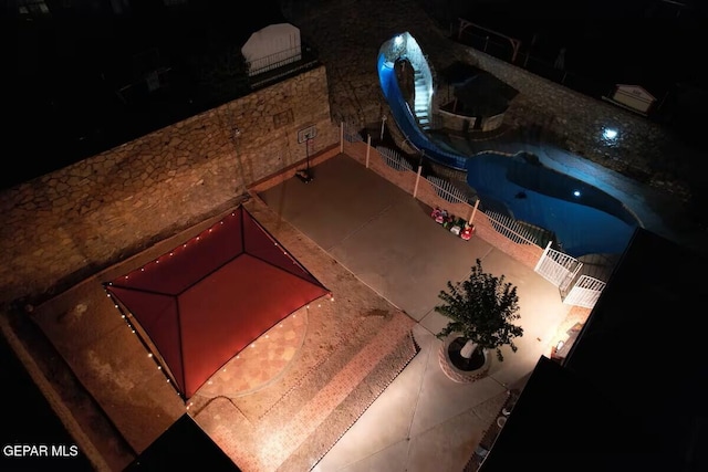 1523 Vista Real Dr, El Paso, TX 79935 - entry to storm shelter