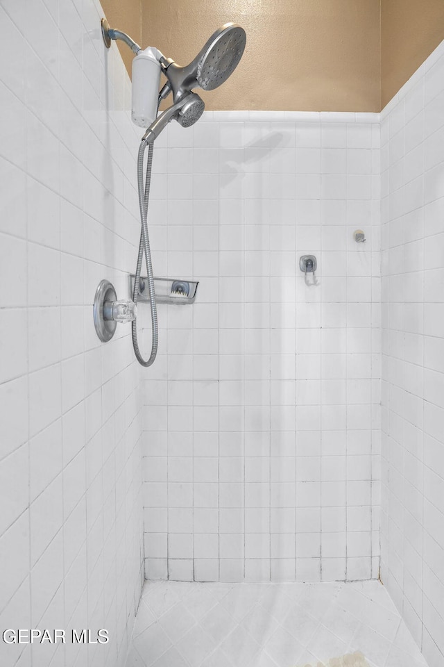 421 Wild Willow Dr, El Paso, TX 79922 - bathroom with tiled shower