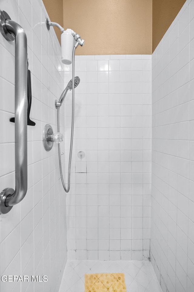 421 Wild Willow Dr, El Paso, TX 79922 - bathroom with a tile shower