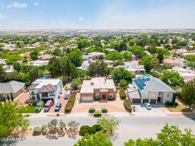 421 Wild Willow Dr, El Paso, TX 79922 - aerial perspective of suburban area