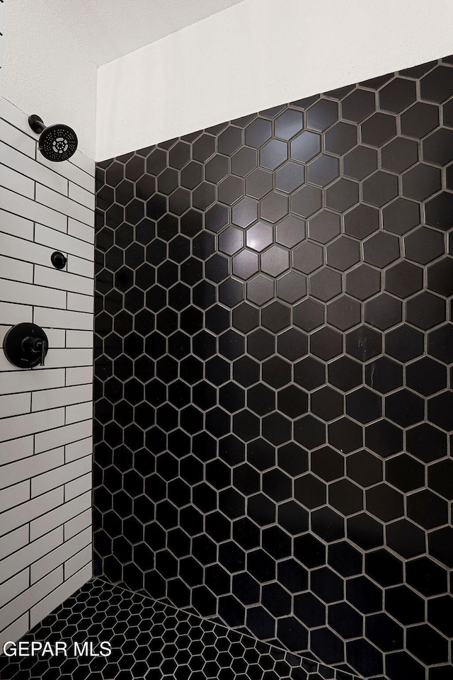 4540 Swan Dr, El Paso, TX 79922 - bathroom view of elevator and tiled shower
