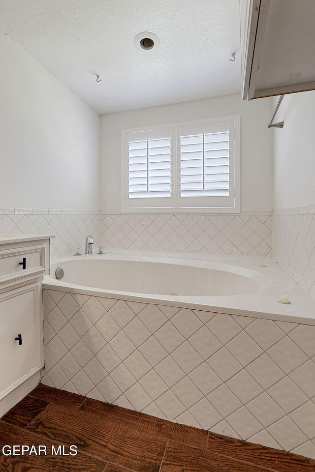 4540 Swan Dr, El Paso, TX 79922 - full bath with plenty of natural light, a bath, and vanity