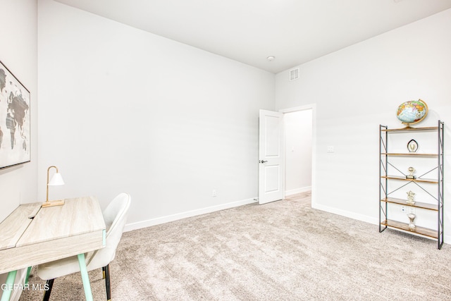 309 Blue Vly, El Paso, TX 79928 - carpeted home office featuring baseboards