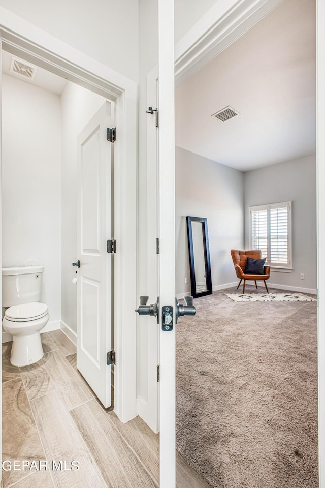 309 Blue Vly, El Paso, TX 79928 - bathroom featuring toilet and baseboards
