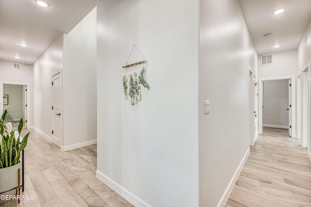 309 Blue Vly, El Paso, TX 79928 - hall featuring recessed lighting and baseboards