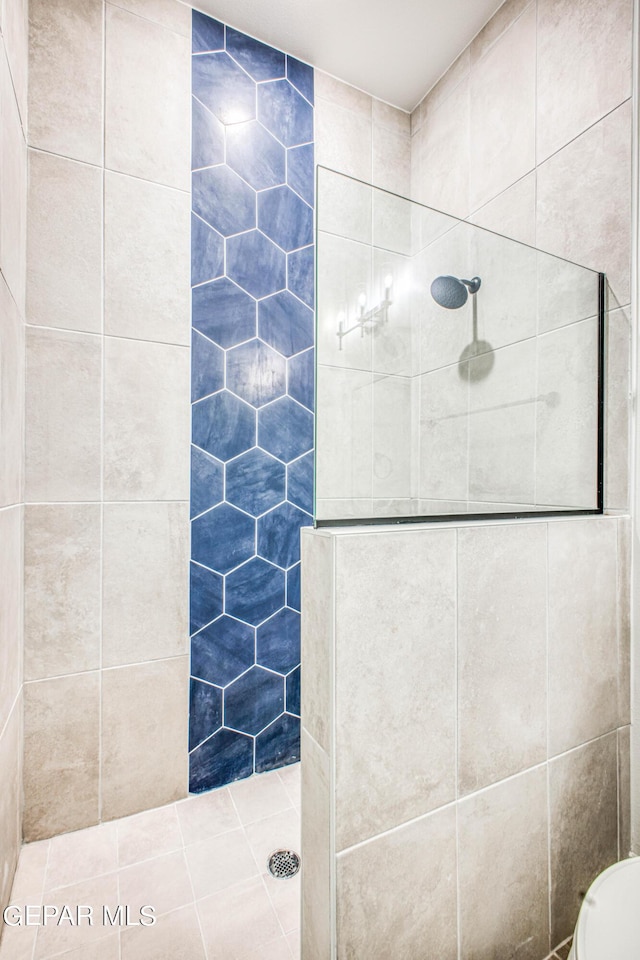 309 Blue Vly, El Paso, TX 79928 - bathroom featuring walk in shower