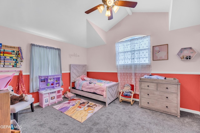 3208 Cascade Point Dr, El Paso, TX 79938 - carpeted bedroom featuring ceiling fan