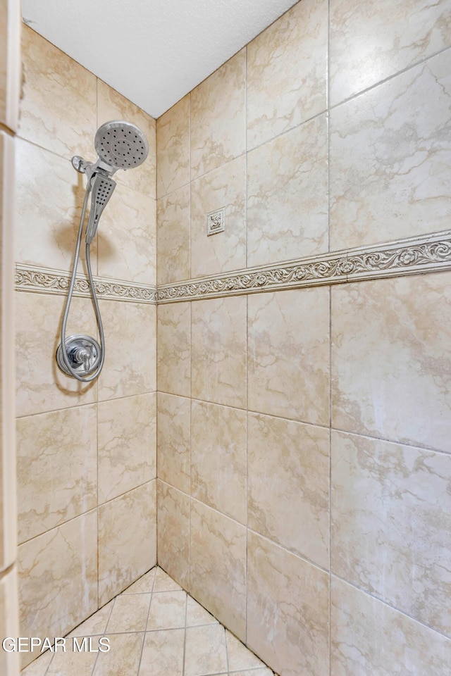 3208 Cascade Point Dr, El Paso, TX 79938 - bathroom with tiled shower