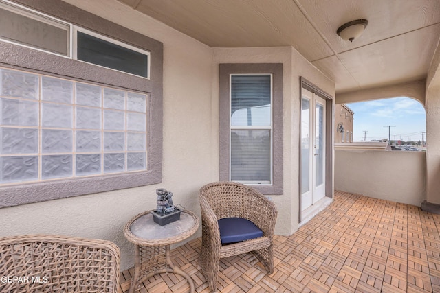 3208 Cascade Point Dr, El Paso, TX 79938 - view of patio / terrace featuring a balcony
