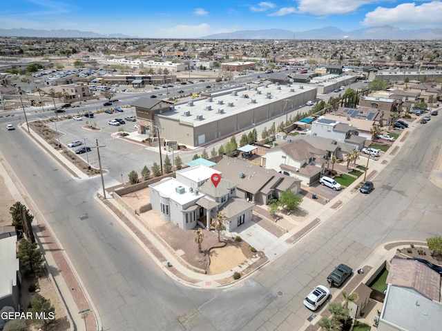 3165 Diego Aidan Dr, El Paso, TX 79938 - aerial view of residential area with a mountain backdrop