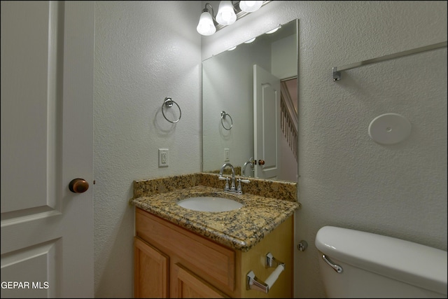 1493 Luz De Sol Dr, El Paso, TX 79912 - bathroom featuring toilet and vanity