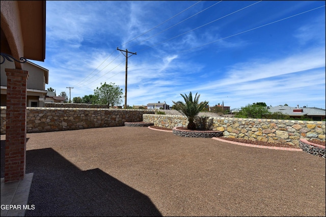 1493 Luz De Sol Dr, El Paso, TX 79912 - view of yard